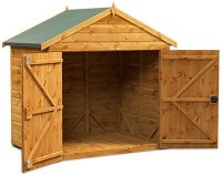 Apex Roof Bicycle Sheds
