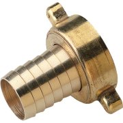 3/4" BSP Hose Connector with a 12-14 mm Hose Barb - Brass
