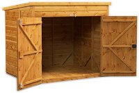 Pent Roof Bicycle Sheds