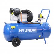 Hyundai HY30100V 3HP, 100 Litre Air Compressor - 8 Bar, 14CFM, V-Twin, Direct Drive, Silenced