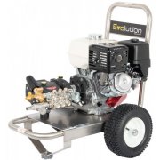 Evolution 2 SS2T21200PHR Honda GX390 200 Bar / 2900 Psi Pressure Washer with Stainless Steel Trolley