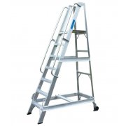 Lyte Industrial WS7 Warehouse Ladder - Side Rails - 7 Treads / Steps