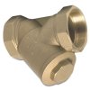 Y-shaped Inlet Filter / Strainer - 50 Mesh / 500 Micron - 3/4" BSP female to 3/4" BSP female