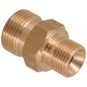 M22 Male to 3/8" BSP Male 250 Bar / 3625 Psi - Brass Coupler