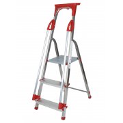 Abbey 3 Step Aluminium Safety Platform Step Ladder