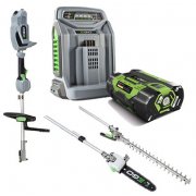 EGO Power+ MHCC1002E Multi-Tool - Pole Saw, Hedge Trimmer, 2.5Ah Battery and Charger