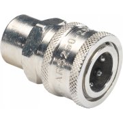 3/8" Female QR Coupler to 3/8" BSP Female - Up to 280 Bar / 4050 Psi